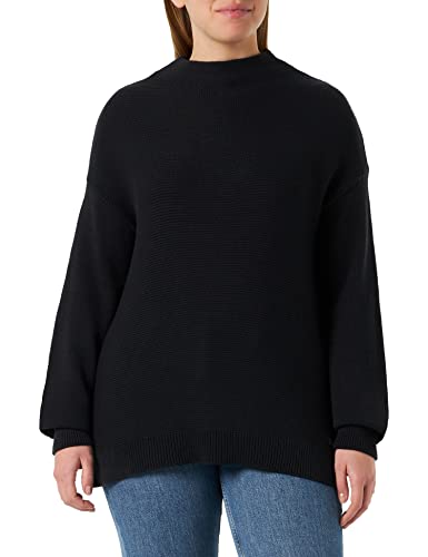 MUSTANG Damen Carla T Structure Pullover, Caviar 4132, XS von MUSTANG