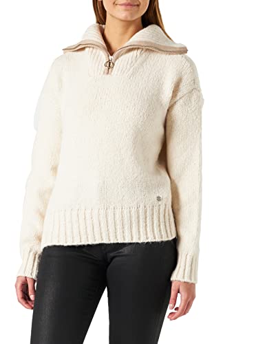 MUSTANG Damen Carla Troyer Pullover, Whisper White 2013, M von MUSTANG