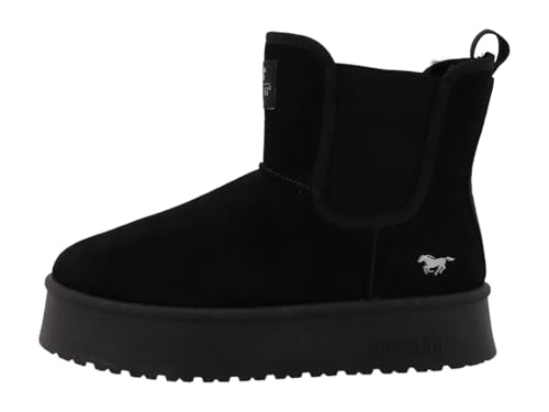 MUSTANG Damen Chelsea Boots Black EU 36 von MUSTANG