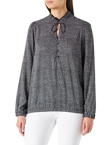 MUSTANG Damen Emma Ruffle Bluse, AOP PH 12248, 44 MUSTANG Damen Emma Ruffle Bluse, AOP PH 12248, 44 von MUSTANG