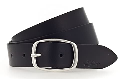 MUSTANG Leather Belt 3.0 W105 Black von MUSTANG