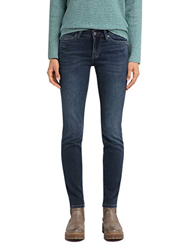 MUSTANG Damen Jasmin Jeggings Slim Jeans, Blau (Medium Dark 782), 32W / 32L von MUSTANG