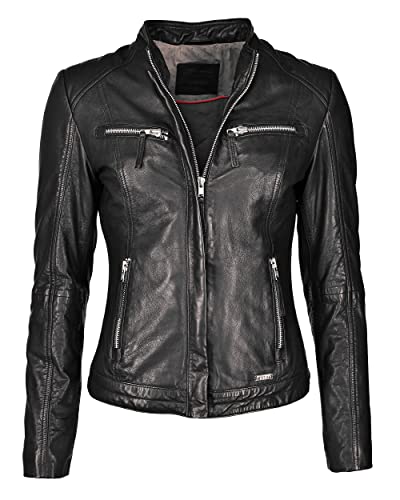 MUSTANG Damen Lederjacke Amilia Black XS von MUSTANG