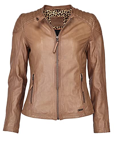 MUSTANG Damen Lederjacke Laura Cognac S von MUSTANG