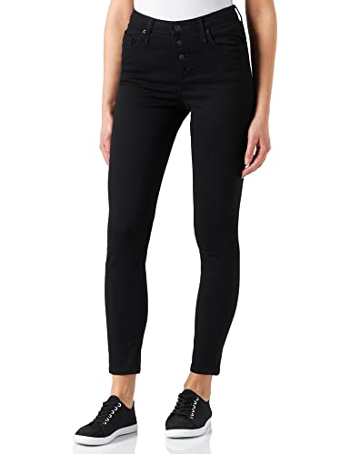 MUSTANG Damen Mia Jeggings Jeans, Tiefschwarz 4000-940, 26W / 32L von MUSTANG