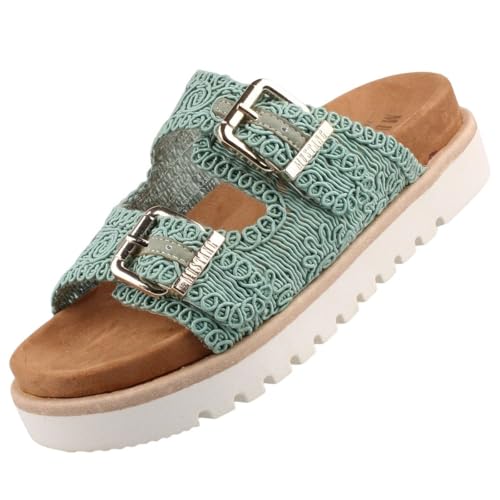 MUSTANG Damen Pantolette Military EU 39 von MUSTANG