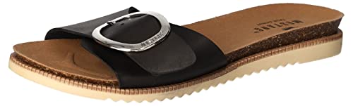 Mustang Damen Pantoletten Schwarz, Schuhgröße:EU 40 von MUSTANG