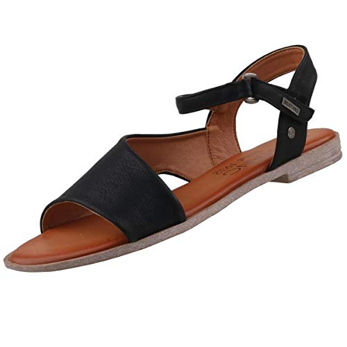 MUSTANG Damen 1388-801 Sandale, schwarz, 40 EU von MUSTANG