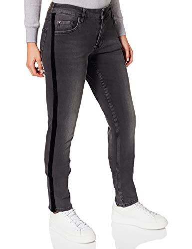 MUSTANG Damen Sissy Slim Jeans, Schwarz (Dark 877), W28/L32 (Herstellergröße: 28) von MUSTANG