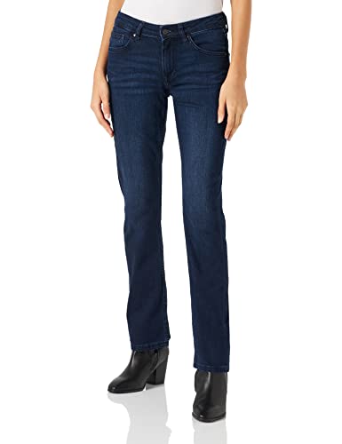 MUSTANG Damen Sissy Straight Jeans, Dunkelblau 802, 28W / 38L von MUSTANG