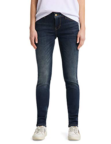 MUSTANG Damen Jasmin Slim Jeans, 586 Blau, 27W 34L EU von MUSTANG