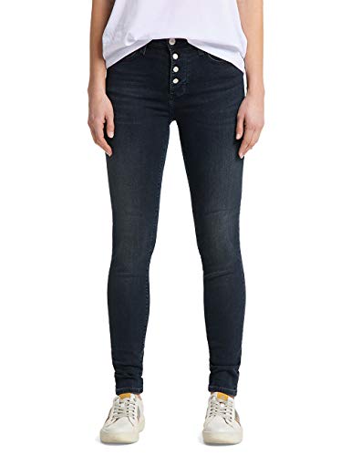 MUSTANG Damen Mia Jeggings Jeans, Blau (Mittelblau 686), 25W 32L EU von MUSTANG