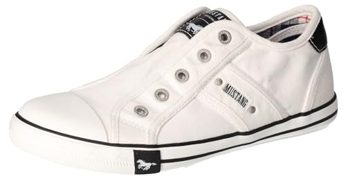 MUSTANG Damen Sneaker Schuhe Low Slip on 1099-416-1 weiß 41 MUSTANG Damen Sneaker Schuhe Low Slip on 1099-416-1 weiß 41 von MUSTANG