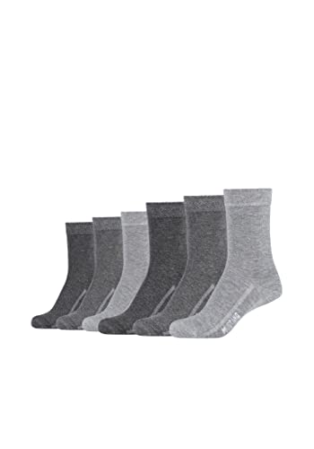 MUSTANG Damen Socken 6er Pack True Denim Organic Cotton aus hochwertiger Bio-Baumwolle fog mix, 39-42 von MUSTANG