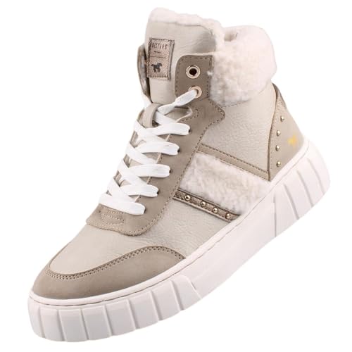 MUSTANG Damen Stiefelette Beige EU 41 MUSTANG Damen Stiefelette Beige EU 41 von MUSTANG