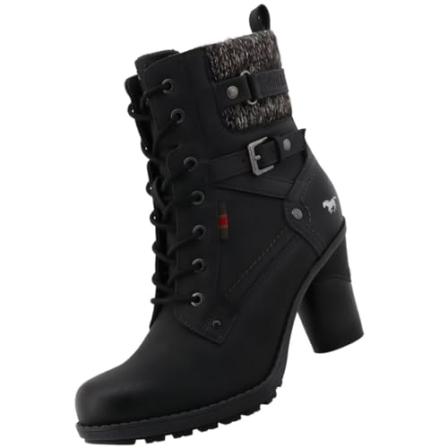 MUSTANG Damen Stiefelette Black EU 37 von MUSTANG
