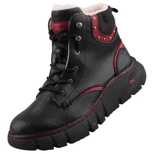 MUSTANG Damen Stiefelette Schwarz EU 38 von MUSTANG