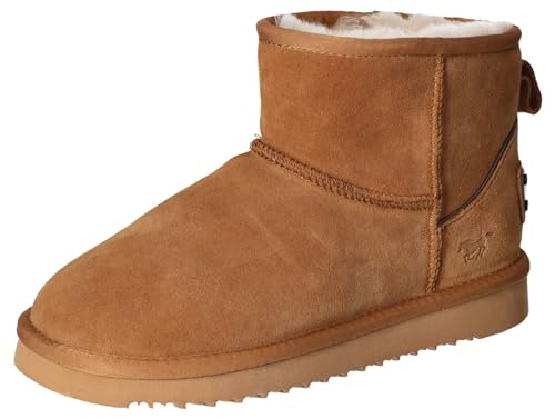 MUSTANG Damen Stiefelette gefüttert Braun EU 39 von MUSTANG
