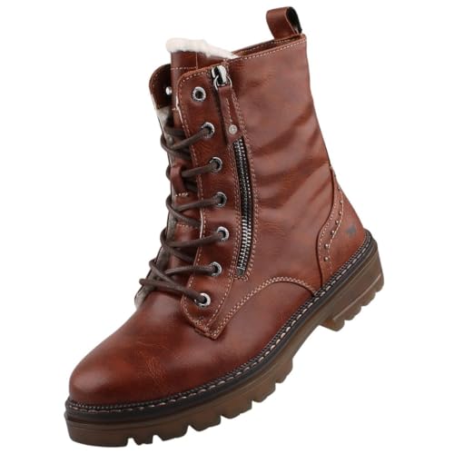 MUSTANG Damen Stiefelette gefüttert Braun EU 42 Braun EU 42 MUSTANG Damen Stiefelette gefüttert Braun EU 42 Braun EU 42 von MUSTANG