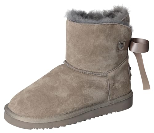 MUSTANG Damen Stiefeletten, Grau (Dunkelgrau 20), 38 EU von Mustang