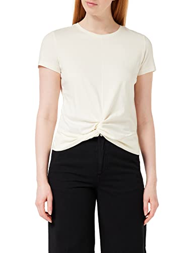 MUSTANG Damen Style Alexia C Knot T-Shirt Westlich, Flüsterweiß, XS MUSTANG Damen Style Alexia C Knot T-Shirt Westlich, Flüsterweiß, XS von MUSTANG