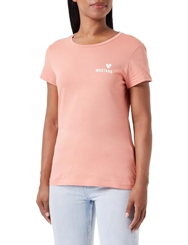 MUSTANG Damen Style Alexia C Print T-Shirt, Canyon Clay 8127 von MUSTANG