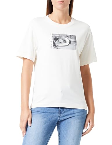 MUSTANG Damen Style Alina C Photoprint T-Shirt, Whisper White 2013 von MUSTANG