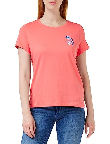 MUSTANG Damen Style Alina C Print T-Shirt, Porcelain Rose 8204, 3XL von MUSTANG