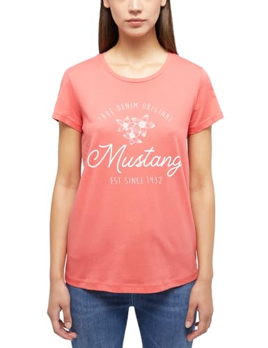 MUSTANG Damen Halbarm-Shirt Print-Shirt von MUSTANG