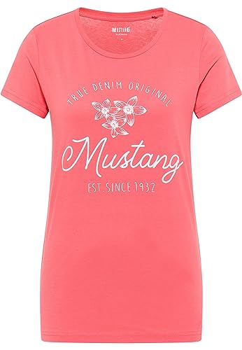 MUSTANG Damen Halbarm-Shirt Print-Shirt von MUSTANG