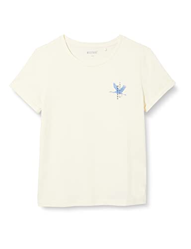 MUSTANG Damen Style Alina C Print T-Shirt, Whisper White 2013, M von MUSTANG