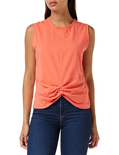 MUSTANG Damen Style Anita C Knot T-Shirt, Porcelain Rose 8204, L von MUSTANG