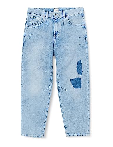 MUSTANG Damen Style Boyfriend Loose Jeans, Hellblau 315, 29W / 32L von MUSTANG