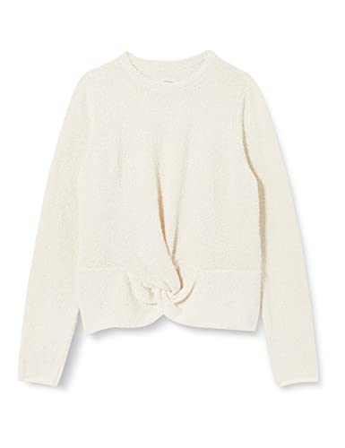 MUSTANG Damen Style Carla C Knot Pullover, Whisper White 2013, S von MUSTANG