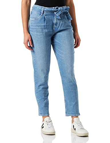 MUSTANG Damen Style Charlotte Tapered Jeans, Mittelblau 412, 29W / 32L von MUSTANG