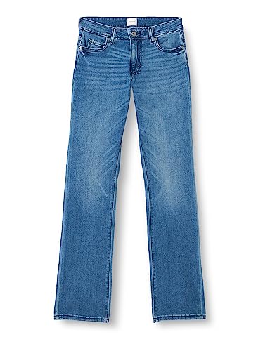 MUSTANG Damen Style Crosby Relaxed Slim Jeans, Mittelblau 682, 27W / 34L von MUSTANG