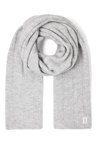 MUSTANG Damen Style Eva Winter-Schal, Mid Grey Mélange 4140, one Size von MUSTANG