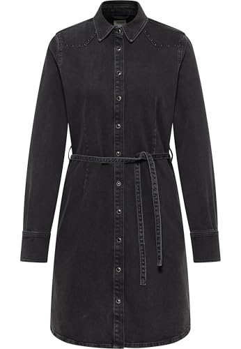 MUSTANG Damen Style Ravenna Kleid, Tiefschwarz 801, 36 EU von MUSTANG