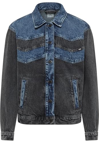 MUSTANG Damen Style Verona Jerans Jacke, Dunkelgrau 580, M von MUSTANG