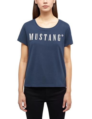 MUSTANG Damen T-Shirt Style Alma Dark Sapphire 4136 4XL Große Größen von MUSTANG
