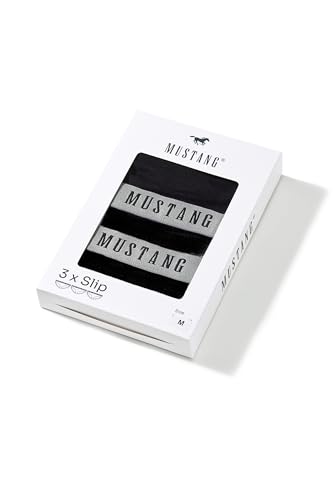 MUSTANG Damen Unterwäsche Hosen Slip 3er Pack von MUSTANG