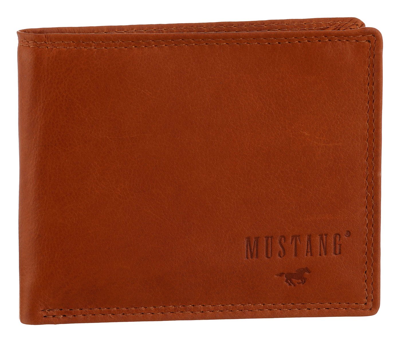 MUSTANG Geldbörse Udine leather wallet side opening, mit RFID-Schutz von MUSTANG