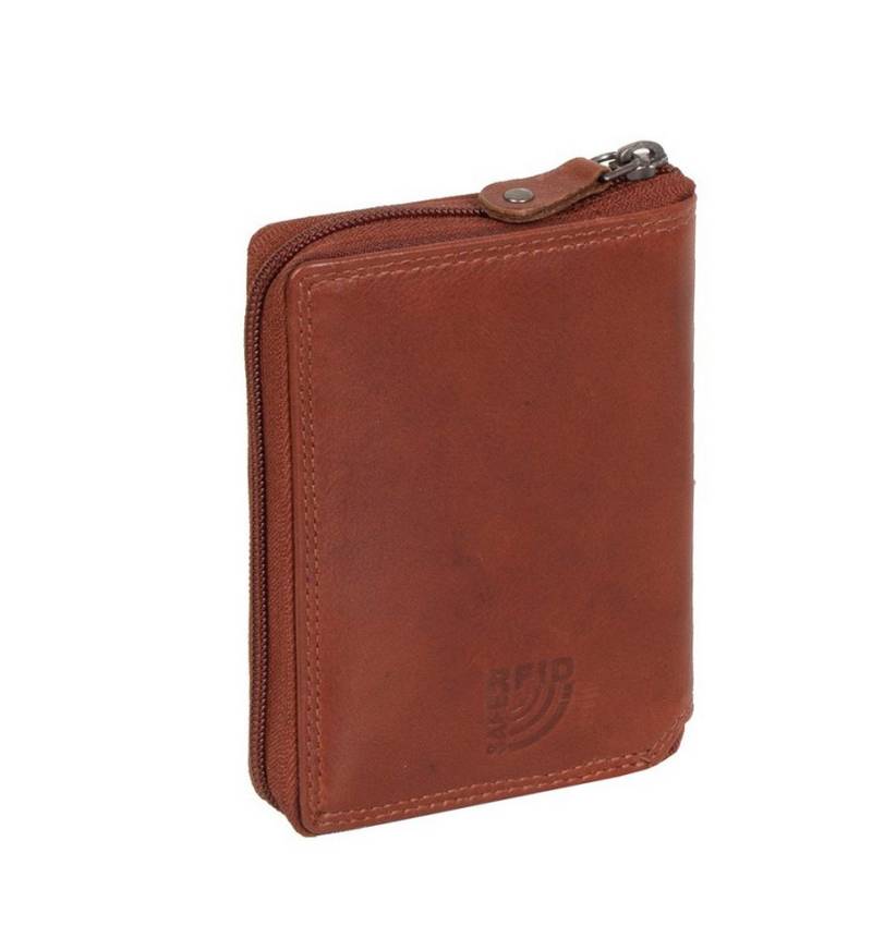 MUSTANG Geldbörse Udine, Men Geldbeutel, Portemonnaie mit Logoprägung und Used Look von MUSTANG