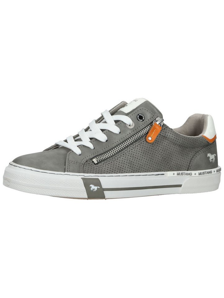 MUSTANG Halbschuhe Lederimitat Schnürschuh von MUSTANG