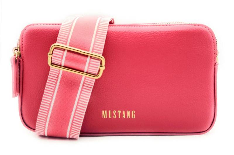 MUSTANG Handtasche kleine Damen Umhängetasche Crossbag Boxbag "Amondans" fuchsia von MUSTANG