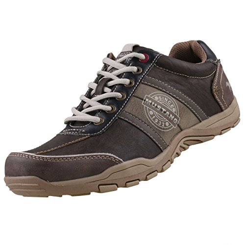 Mustang Herren 4027-313-32 Sneaker, Braun (Dunkelbraun) von MUSTANG