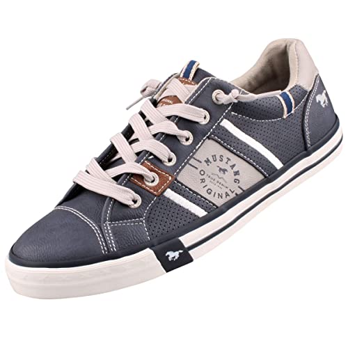 MUSTANG Herren Sneaker Blau, Schuhgröße:EUR 42 von MUSTANG