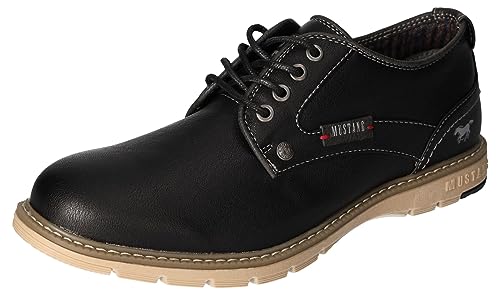 Mustang Herren 4105-303 Oxford, schwarz, 46 EU von MUSTANG