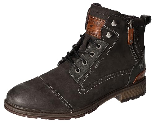 Mustang Herren Stiefelette, Graphit, 44 EU von MUSTANG