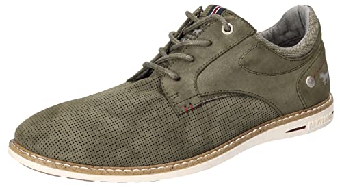 MUSTANG Herren 4150-310-77 Oxford, Oliv, 43 EU von MUSTANG